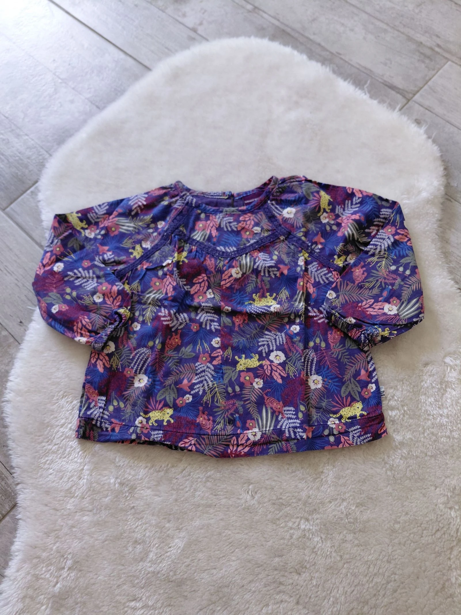 Blouse tropicale jungle sergent major 2 ans